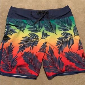 Rip Curl floral bathing suit